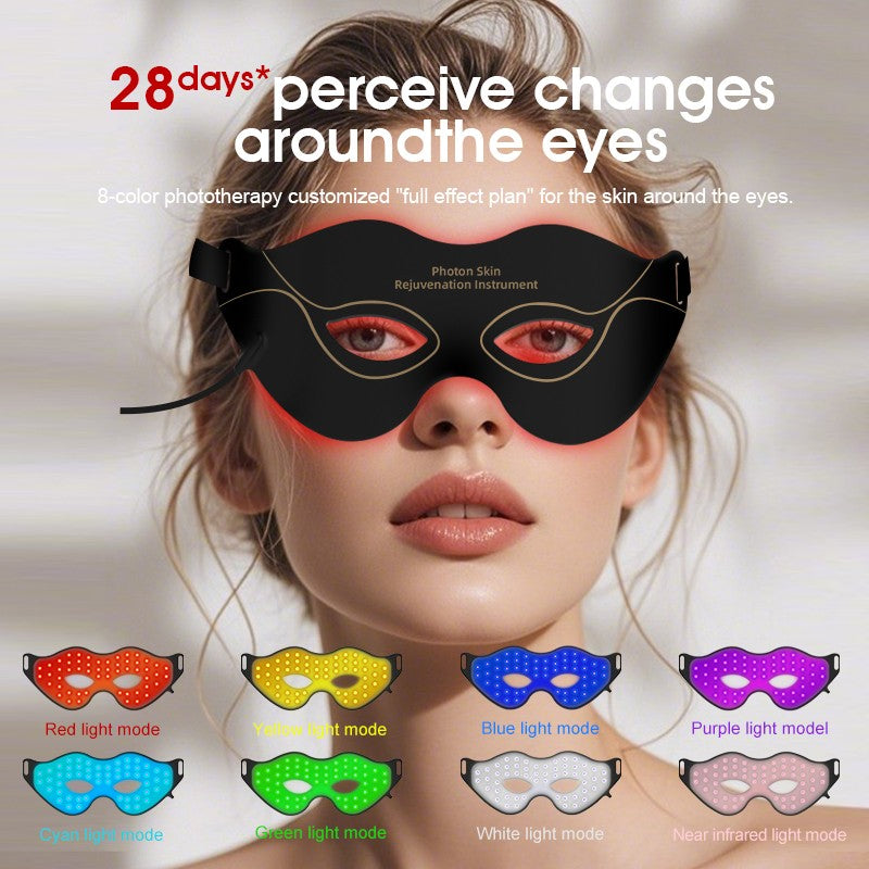 8-Color Photon Eye Beauty Device 1000mAh 3 Levels Anti Aging DS52