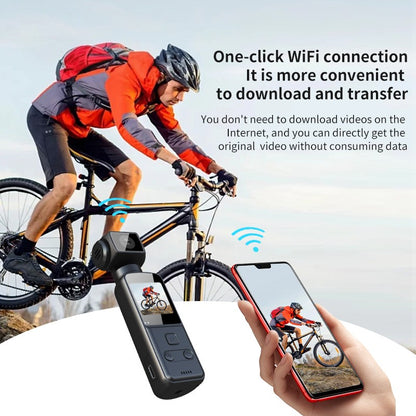 270° Rotating WiFi Action Camera 1000mAh Long Battery Life K1