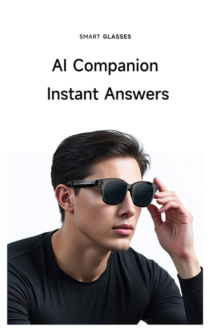 AI Smart Glasses with HD Shooting, Recording & Live Translation M89S