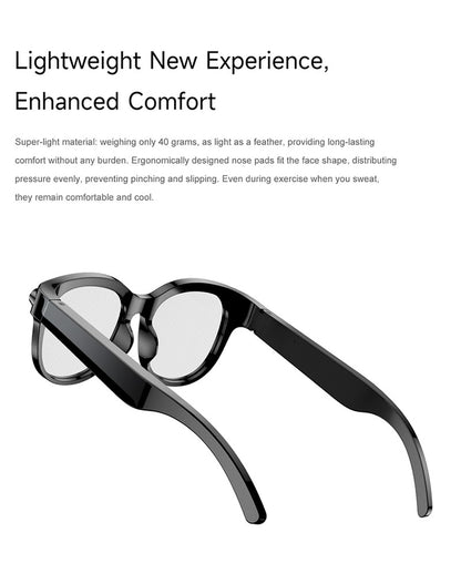AI Smart Glasses with HD Shooting, Recording & Live Translation M89S