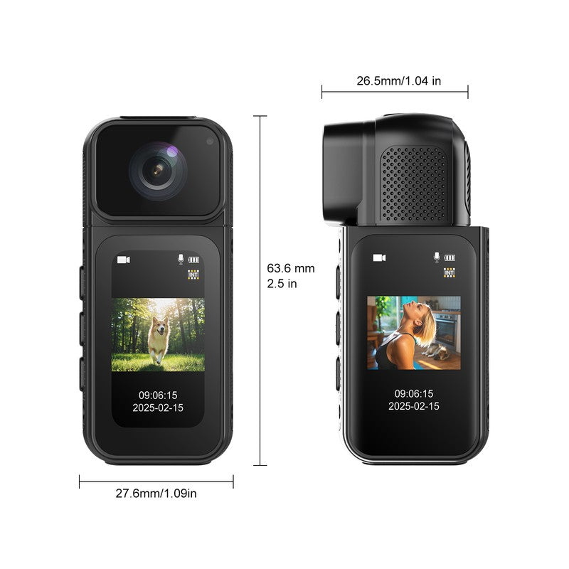 2.7K 180° Rotatable Action Camera S80